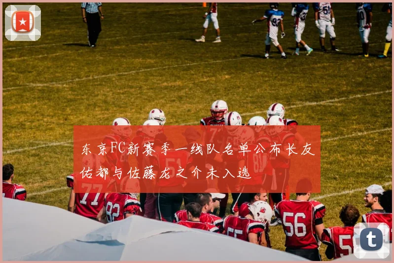 东京FC新赛季一线队名单公布长友佑都与佐藤龙之介未入选