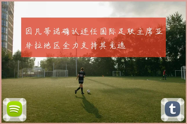 因凡蒂诺确认连任国际足联主席亚非拉地区全力支持其竞选